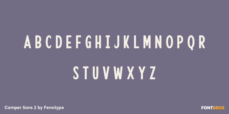 Camper Sans 2 Font Poster #2