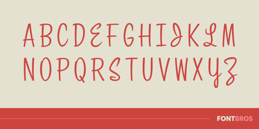 Singlesville Script Font Poster #2