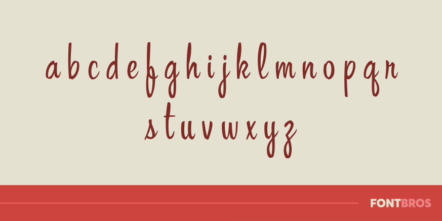 Singlesville Script Font Poster #1