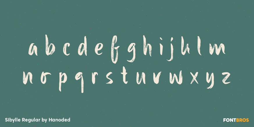 Sibylle Regular Font Poster #3