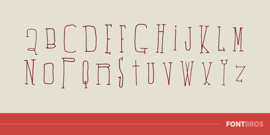 Spaghetti Western Font Poster #1