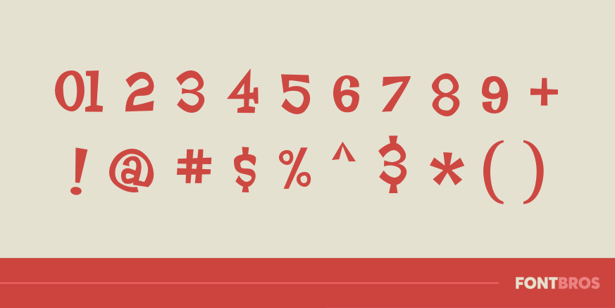 Stovetop Font Poster #1