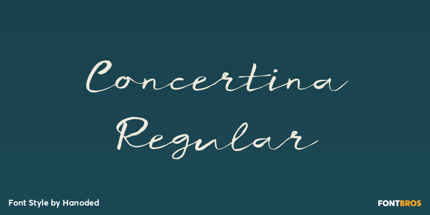 Concertina Regular Poster