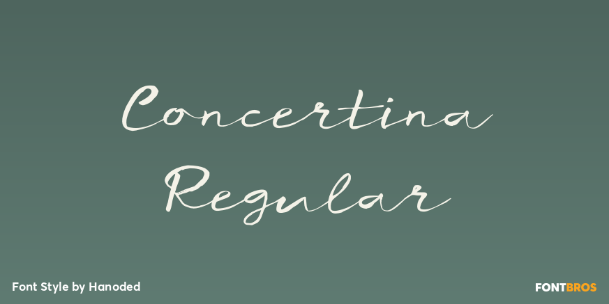Concertina Regular Poster