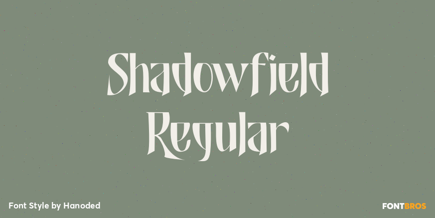 Shadowfield Regular Poster
