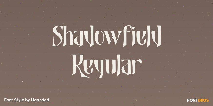 Shadowfield Regular Poster