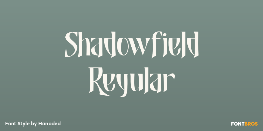 Shadowfield Regular Poster