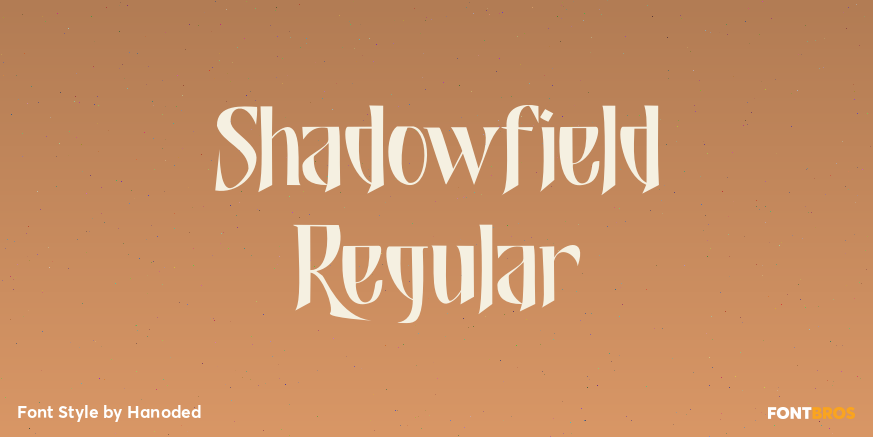 Shadowfield Regular Poster