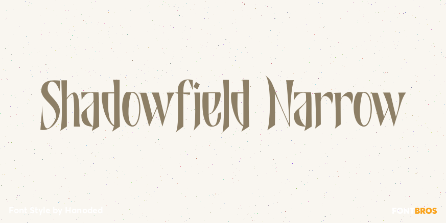 Shadowfield Narrow Poster