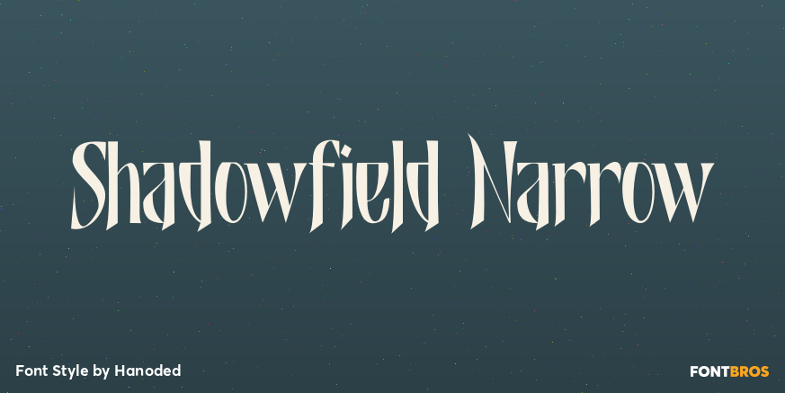 Shadowfield Narrow Poster