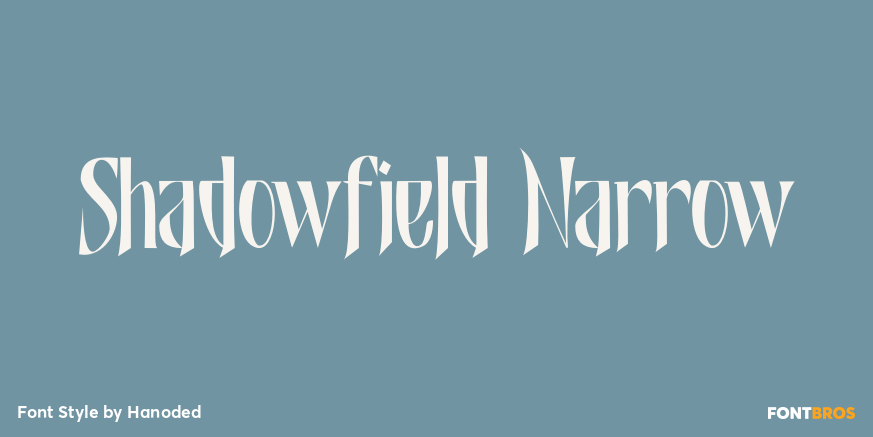 Shadowfield Narrow Poster