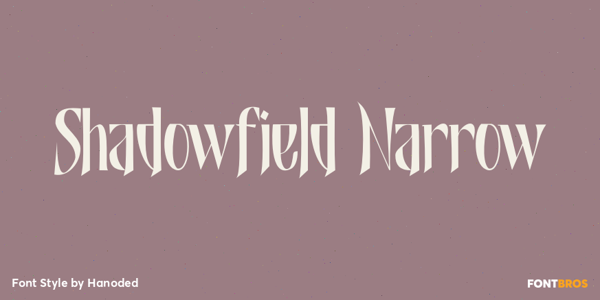 Shadowfield Narrow Poster