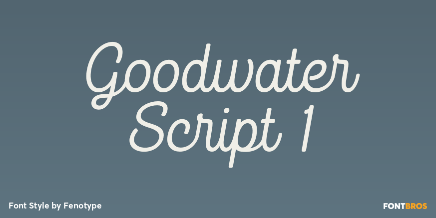 Goodwater Script 1 Poster