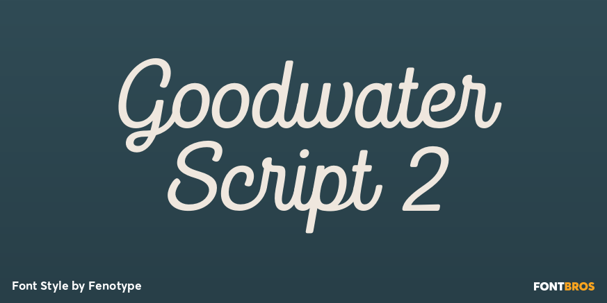 Goodwater Script 2 Poster