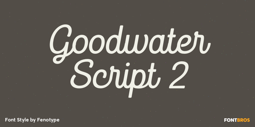 Goodwater Script 2 Poster