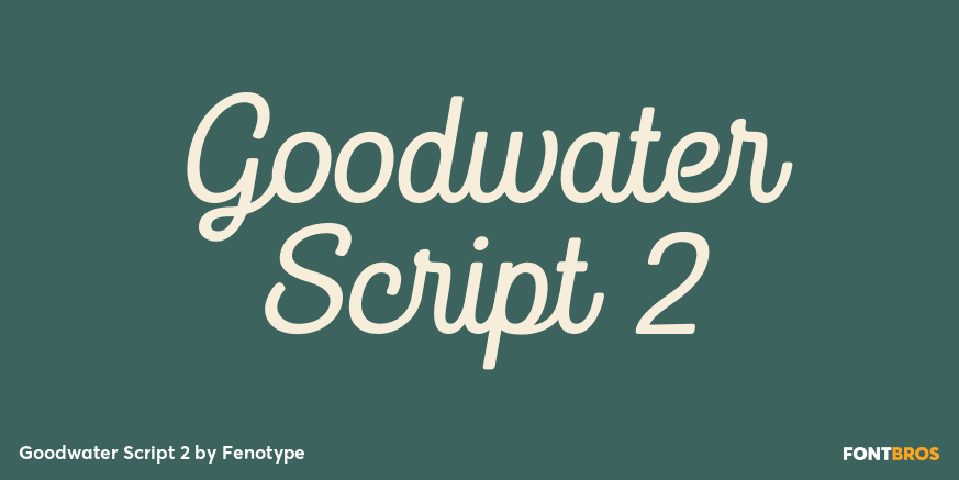 Goodwater Script 2 Poster