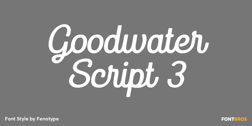 Goodwater Script 3 Poster