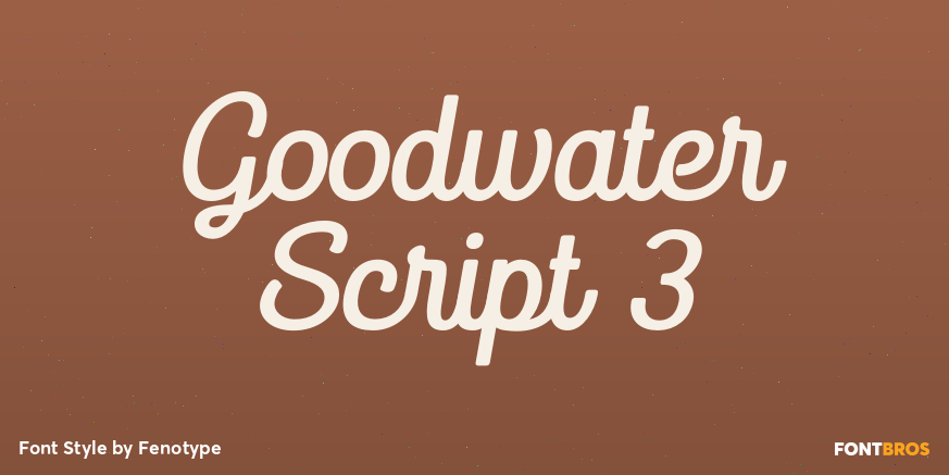 Goodwater Script 3 Poster