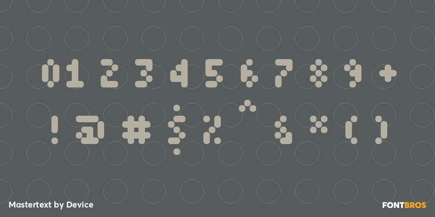 Mastertext Font Poster #4