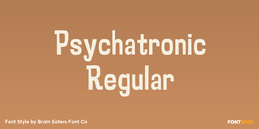Psychatronic Regular Poster
