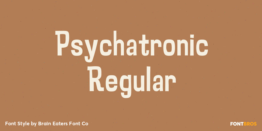 Psychatronic Regular Poster