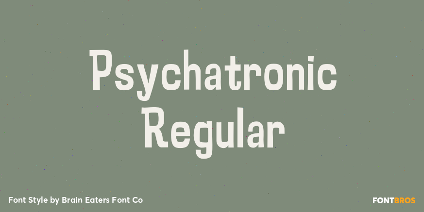 Psychatronic Regular Poster
