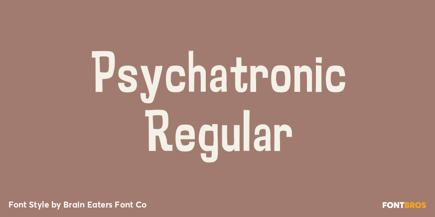 Psychatronic Regular Poster
