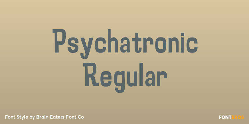 Psychatronic Regular Poster