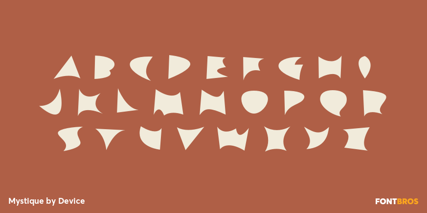 Mystique Font Poster #2