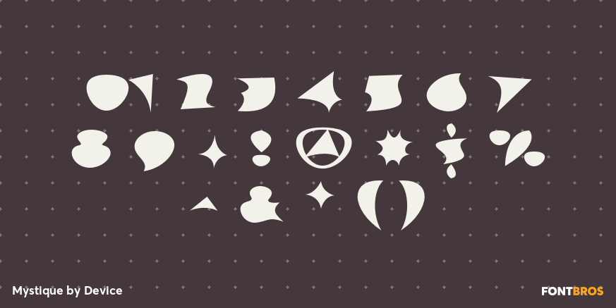 Mystique Font Poster #4