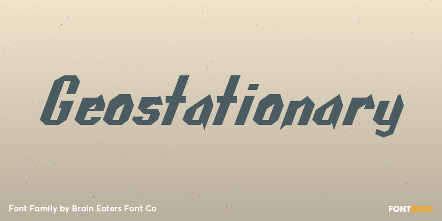 Geostationary Poster