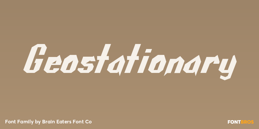 Geostationary Poster