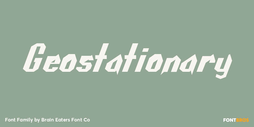 Geostationary Poster