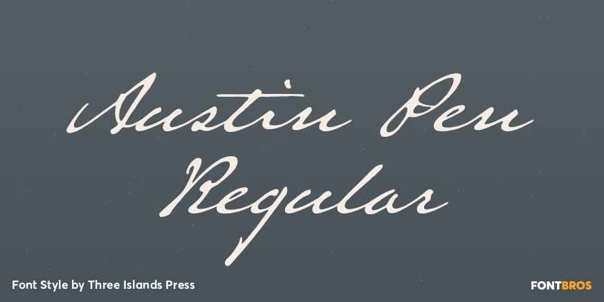 Austin Pen Regular Poster