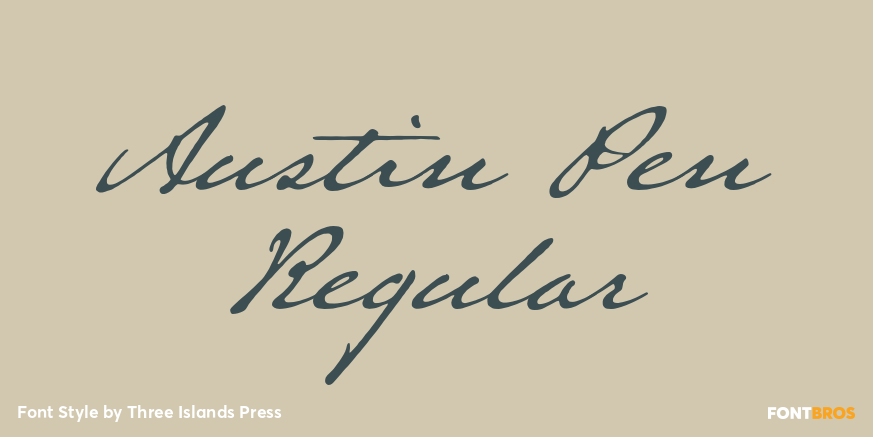 Austin Pen Regular Poster