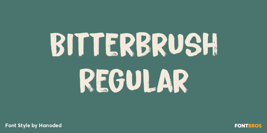 Bitterbrush Regular Poster