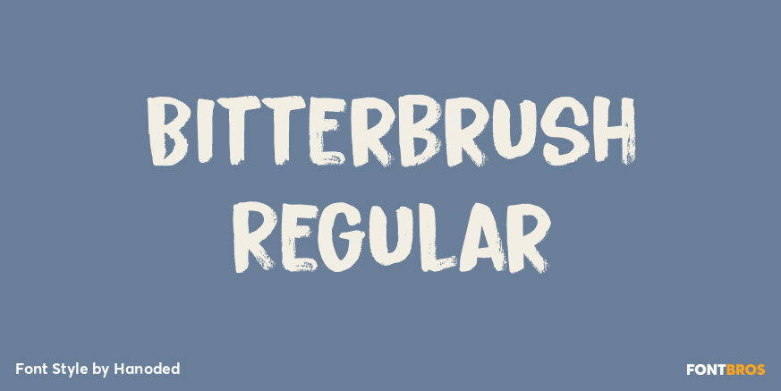 Bitterbrush Regular Poster