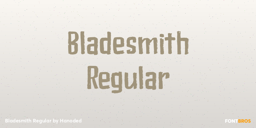 Bladesmith Regular Poster