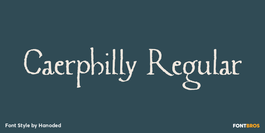 Caerphilly Regular Poster