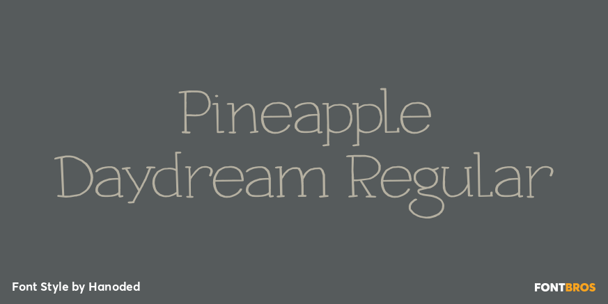 Pineapple Daydream Regular Poster