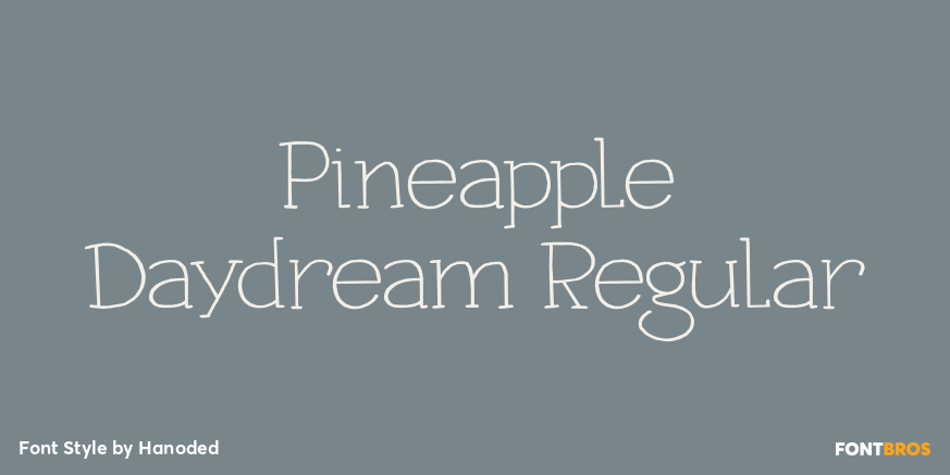 Pineapple Daydream Regular Poster