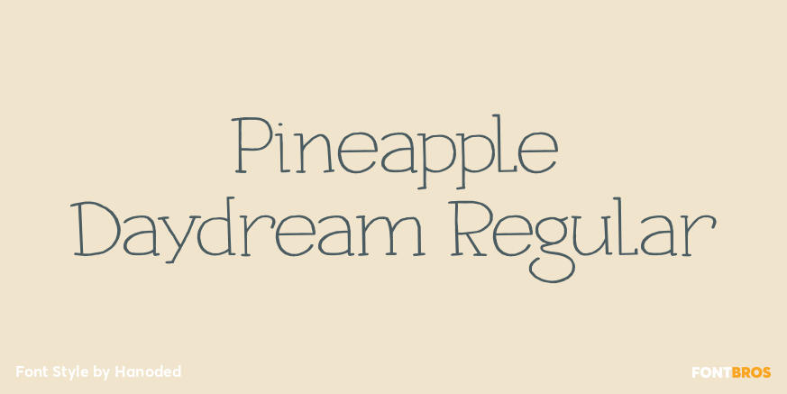 Pineapple Daydream Regular Poster