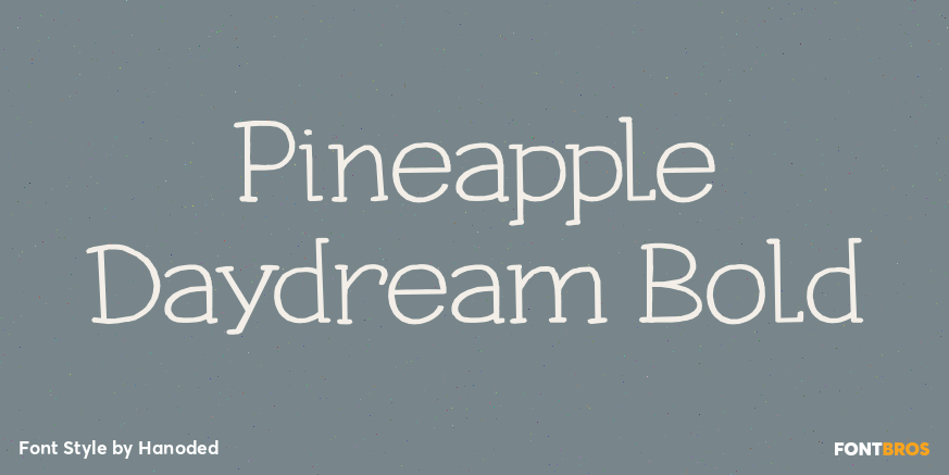 Pineapple Daydream Bold Poster