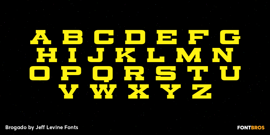 Brogado Font Poster #2