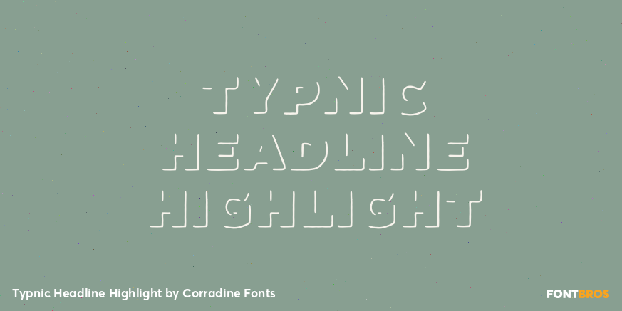 Typnic Headline Highlight Poster