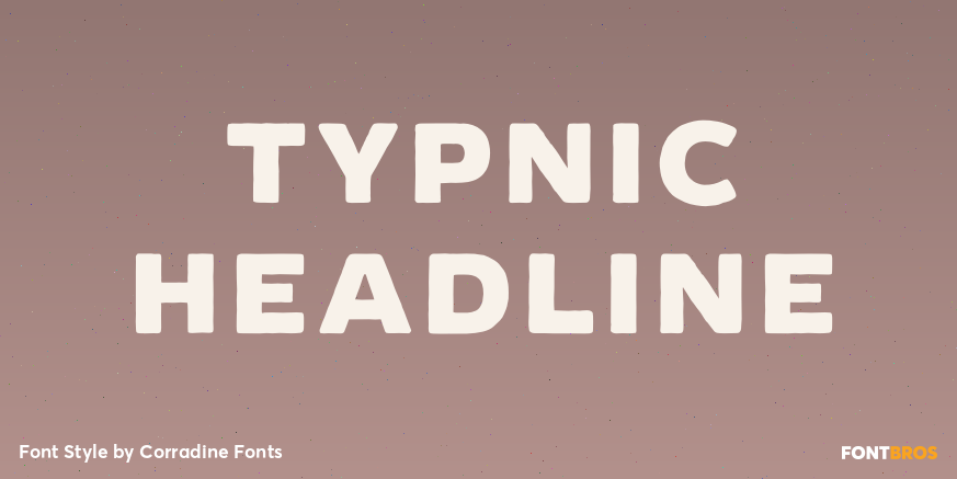 Typnic Headline Poster