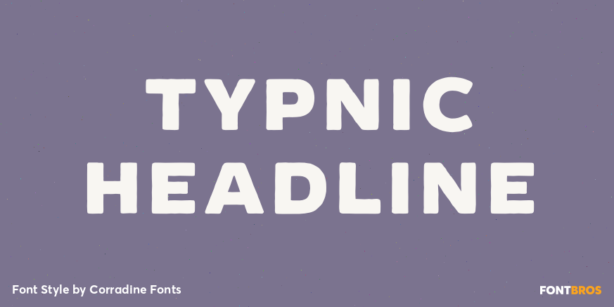 Typnic Headline Poster