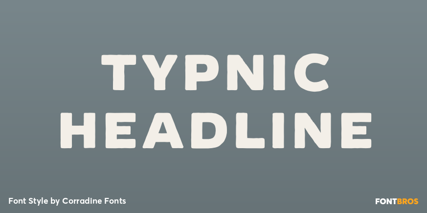Typnic Headline Poster