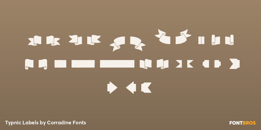 Typnic Labels Font Poster #3