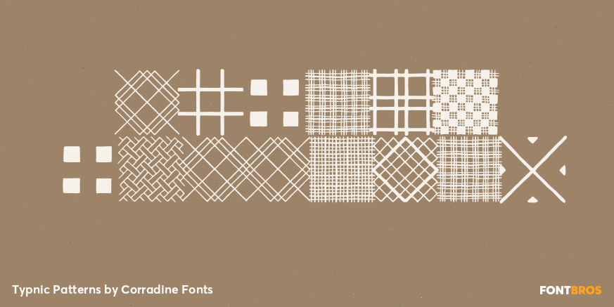 Typnic Patterns Poster